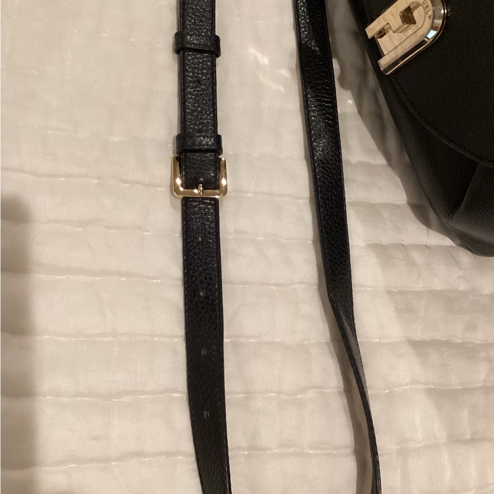 FURLA Black Leather Bag - Picture 9 of 12